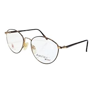 Marchon Auto-Flex 26 Eyeglasses With Flexon Gold Havana New Unisex NOS